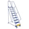 Vestil 120 H Steel PW Ladder, Perforated, 9 Step, 9 Steps LAD-PW-26-9-P - alternate 1